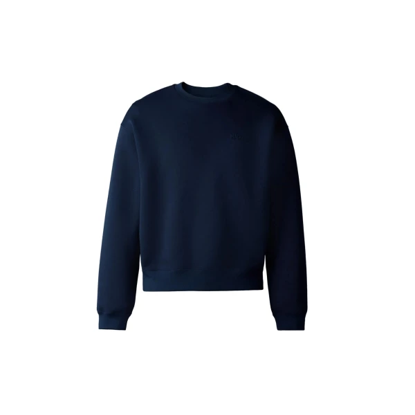 Mackage Julian Double-Face Jersey Sweatshirt in Navy