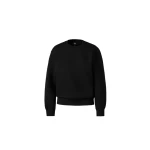 Mackage Julianna Double-Face Jersey Sweatshirt in Black