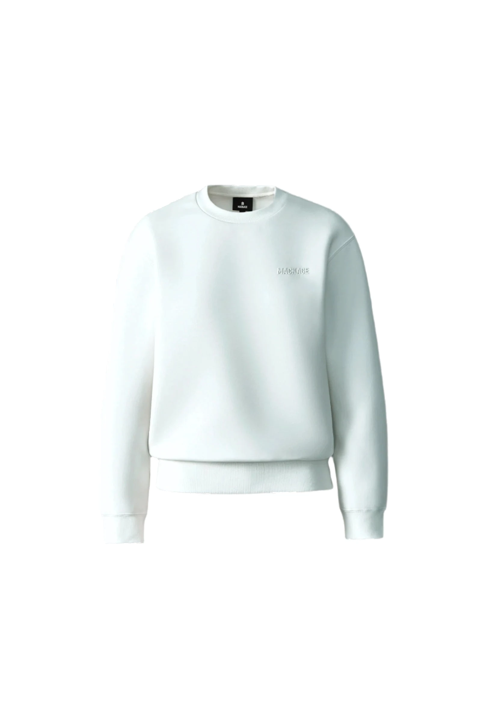 Mackage Julianna Double-Face Jersey Sweatshirt in Cream Mackage Julianna Double-Face Jersey Sweatshirt in Cream