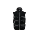 Mackage Kane-GLO High-Gloss Down Vest in Black