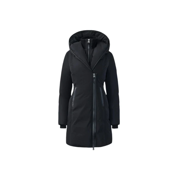 Kay-NFR Down Coat in Black