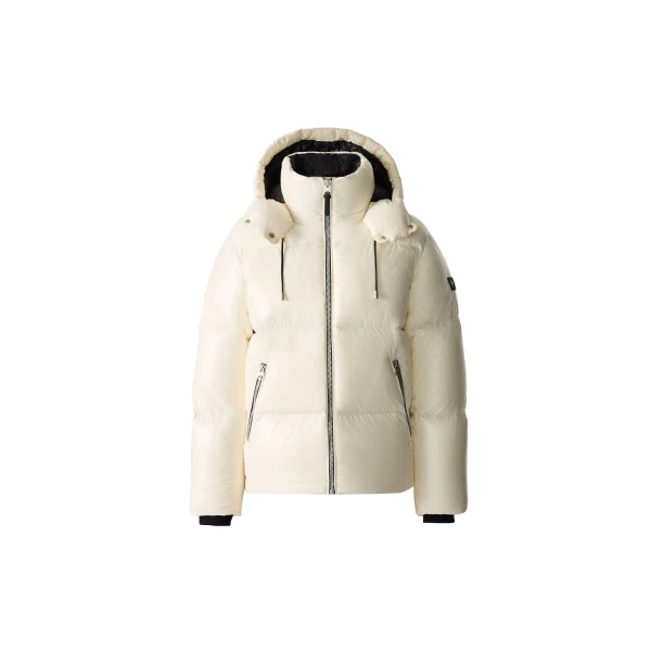 Mackage Kent-Z Lustrous Down Jacket in Cream