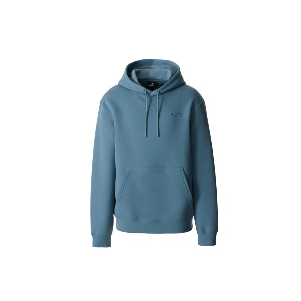 Mackage Kolton Double-Face Jersey Logo Hoodie in Provincial Blue