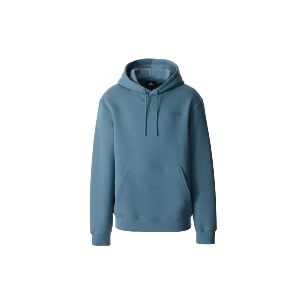 Mackage Kolton Double-Face Jersey Logo Hoodie in Provincial Blue