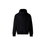 Mackage Krystian Double-Face Jersey Hoodie in Black