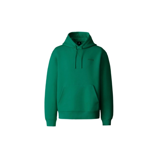 Mackage Krystian Double-Face Jersey Hoodie in Leaf Green
