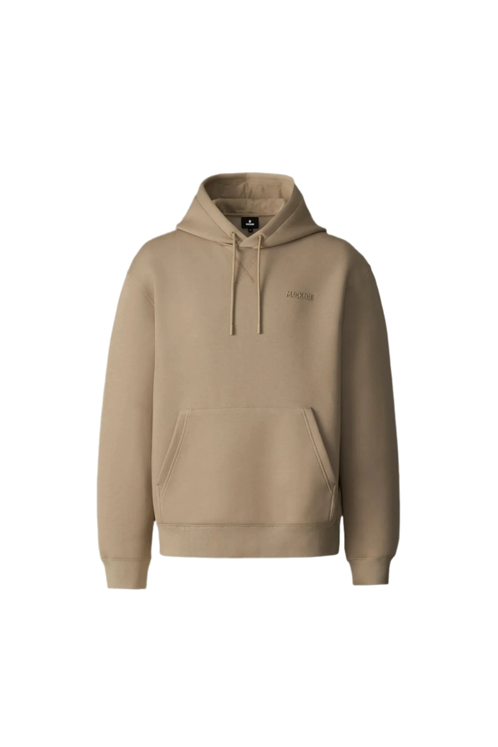 Mackage Krystian Double-Face Jersey Hoodie in Light Camel Mackage Krystian Double-Face Jersey Hoodie in Light Camel