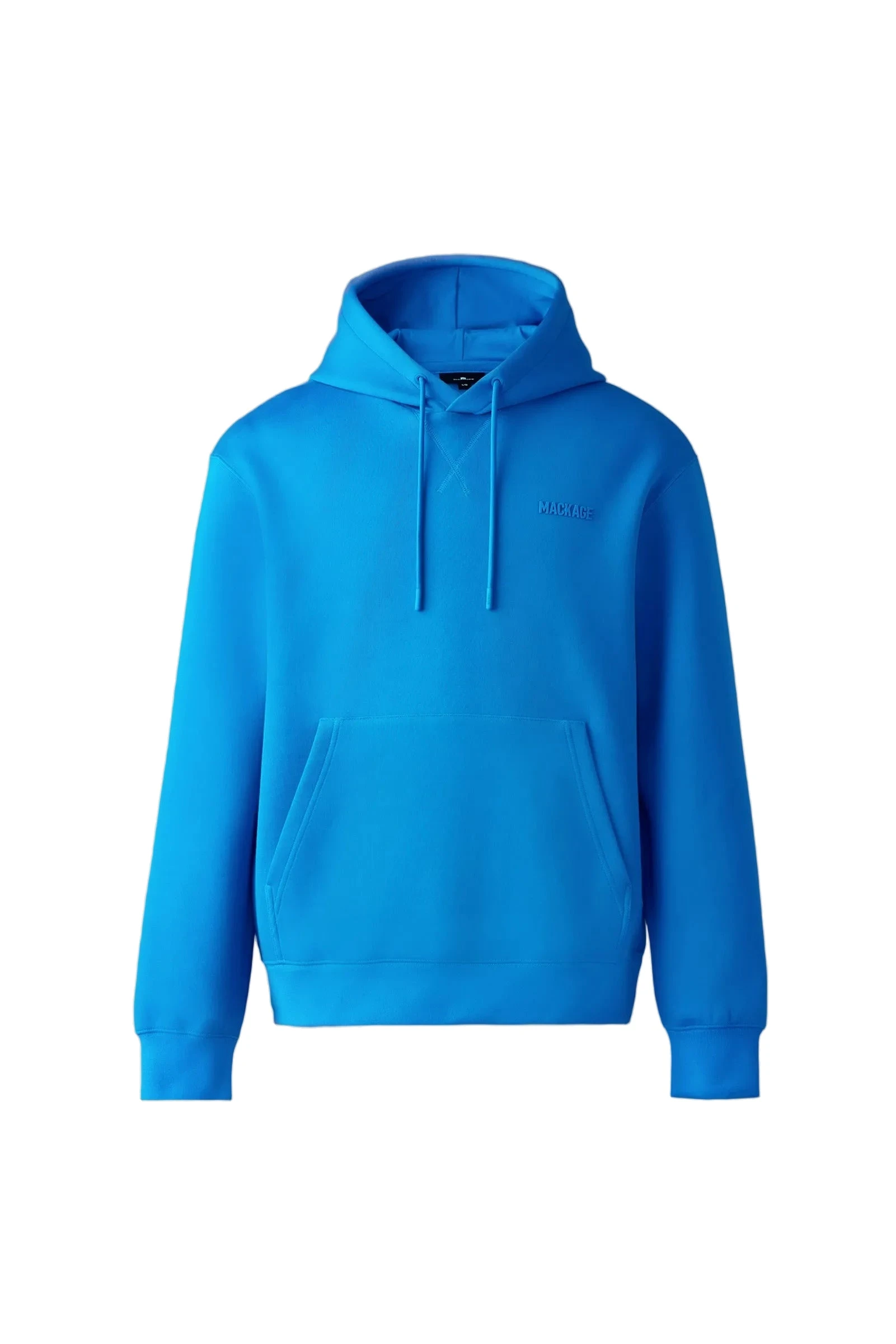 Mackage Krystian Double-Face Jersey Hoodie in Sapphire Mackage Krystian Double-Face Jersey Hoodie in Sapphire