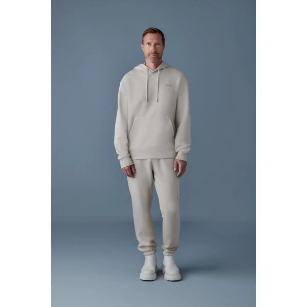 Mackage Krystian Double-Face Jersey Hoodie in Trench