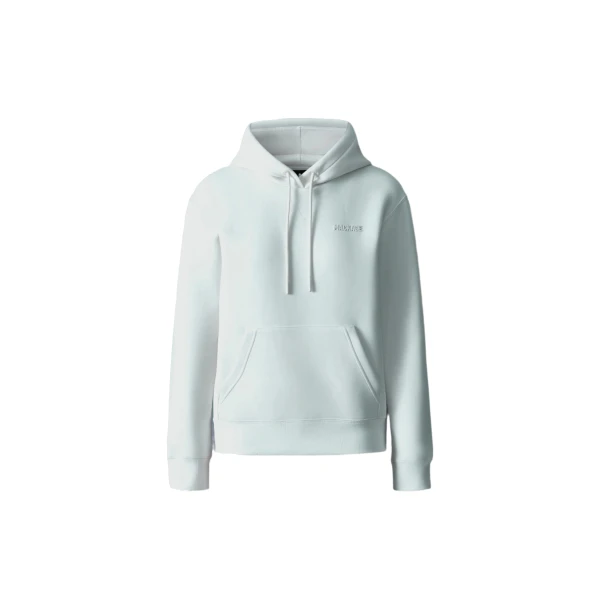 Mackage Krystiana Double-Face Jersey Hoodie in Cream