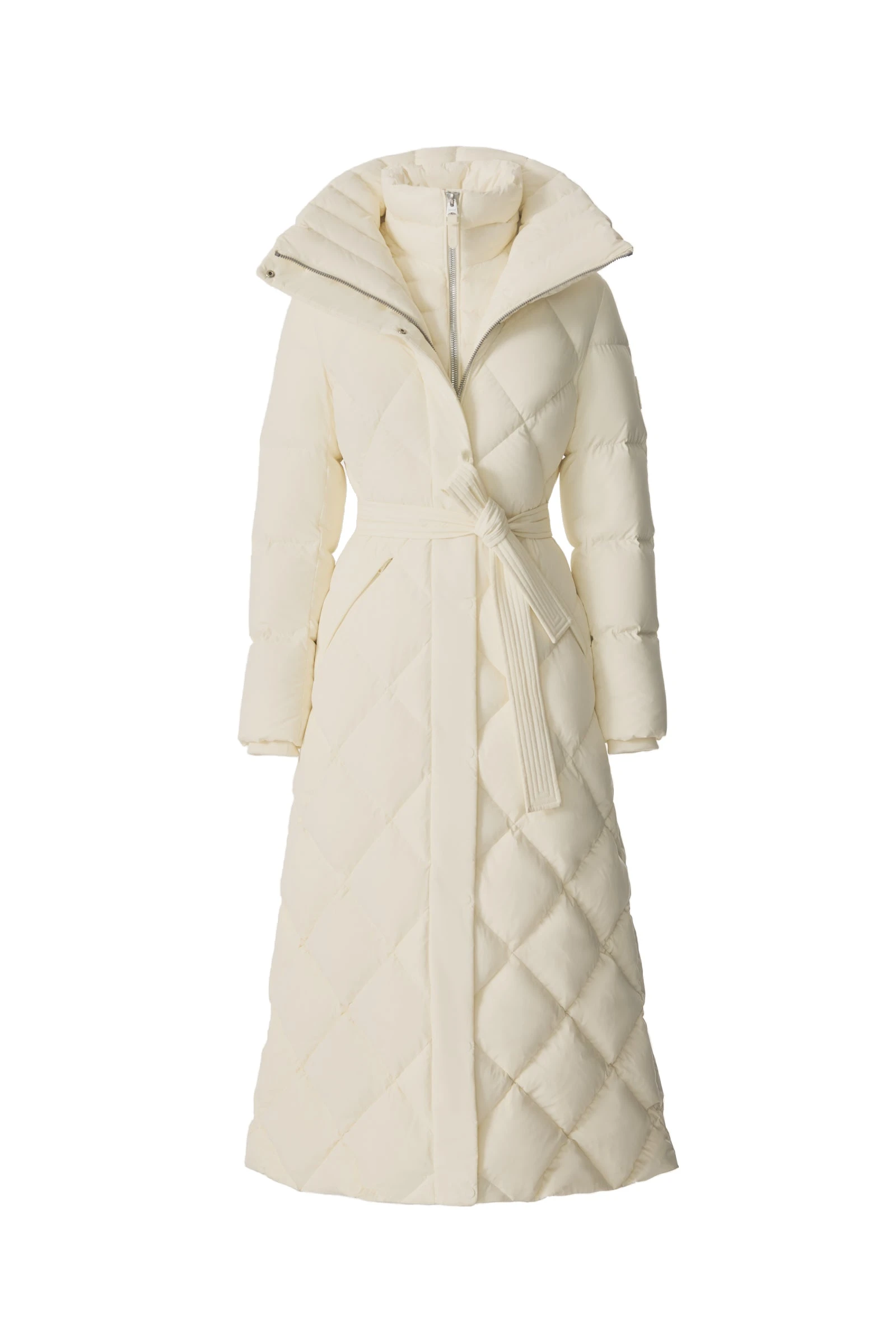 Mackage Laurella 2-In-1 Light Down Belted Coat in Cream Mackage Laurella 2-In-1 Light Down Belted Coat in Cream