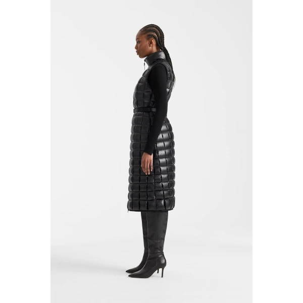 lolita coat dress black