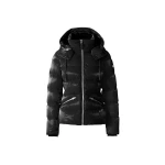 Mackage Madalyn-GLO High-Gloss Down Jacket in Black
