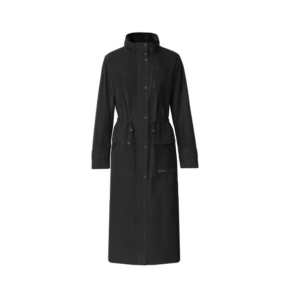 mackage magdelena maxi-length rain jacket