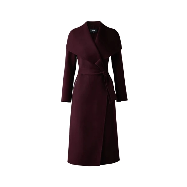 mackage mai double-face wool wrap coat