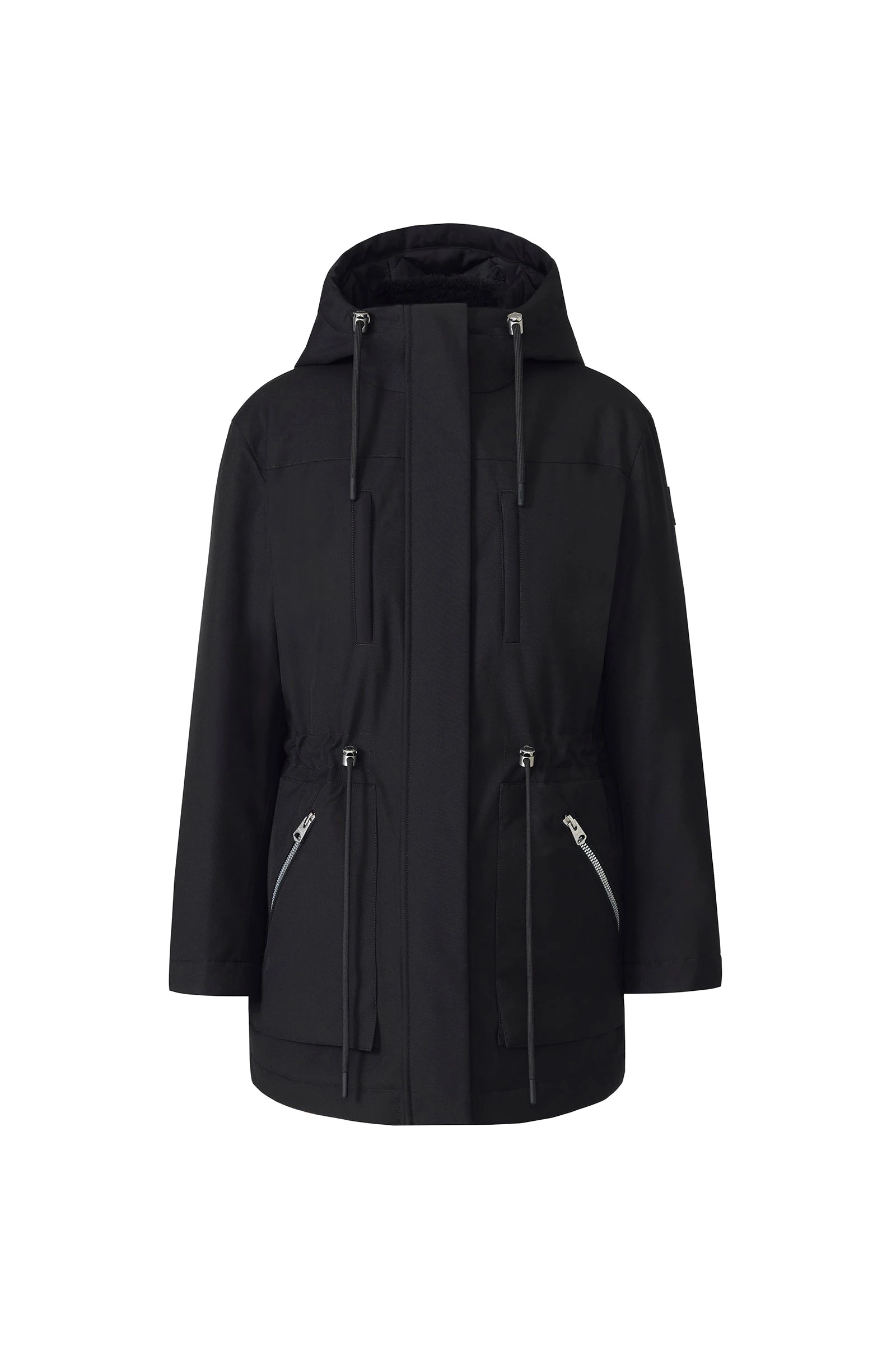 Mackage Mallory 3-In-1 Short Parka in Black mackage mallory 3-in-1 short parka