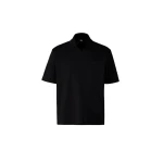 Mackage Marco Organic Cotton Polo in Black