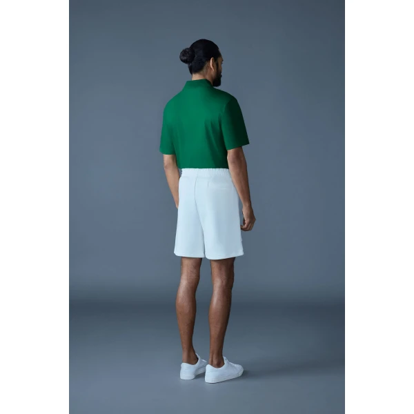 Mackage Marco Organic Cotton Polo in Leaf Green