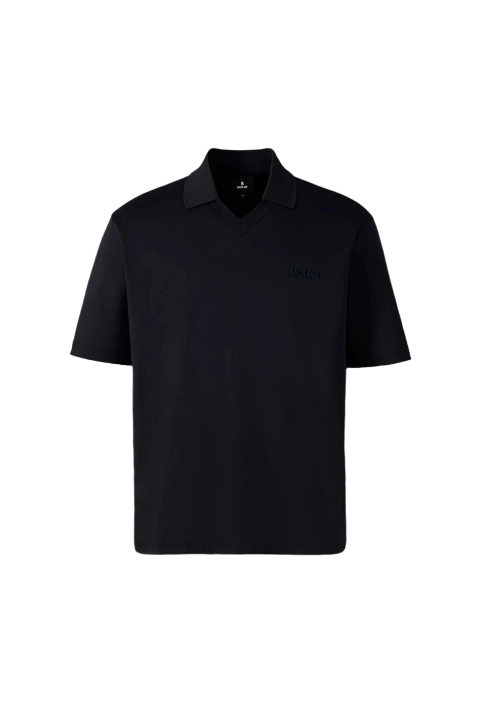Mackage Marco Organic Cotton Polo in Navy Mackage Marco Organic Cotton Polo in Navy
