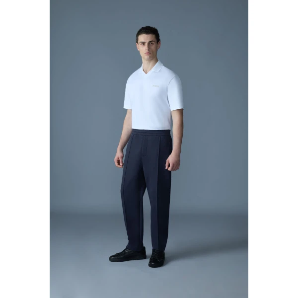 Mackage Marco Organic Cotton Polo in White