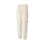 Mackage Marvin-R Double Face Jersey Cargo Sweatpants in Cream-Navy