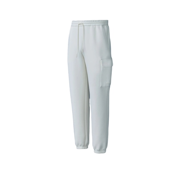 Mackage Marvin-R Double Face Jersey Cargo Sweatpants in Cream