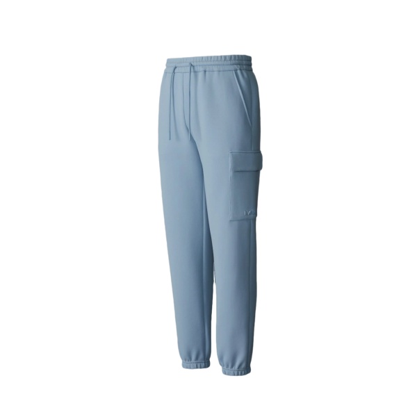 Mackage Marvin-R Double Face Jersey Cargo Sweatpants in Fog Blue