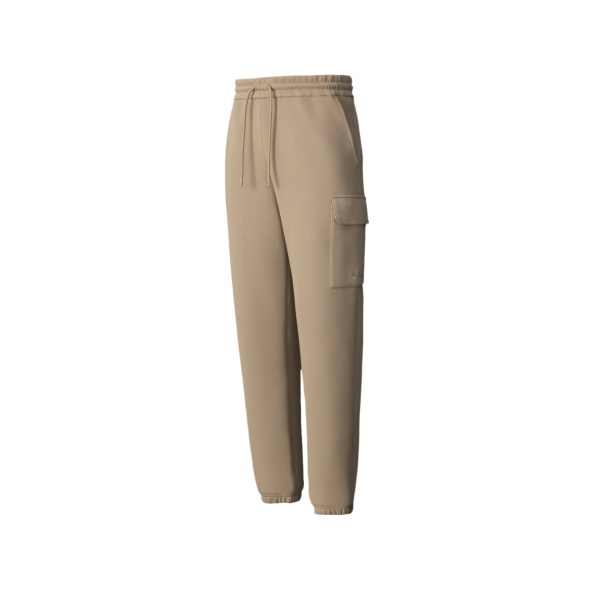 Mackage Marvin-R Double Face Jersey Cargo Sweatpants in Light Camel