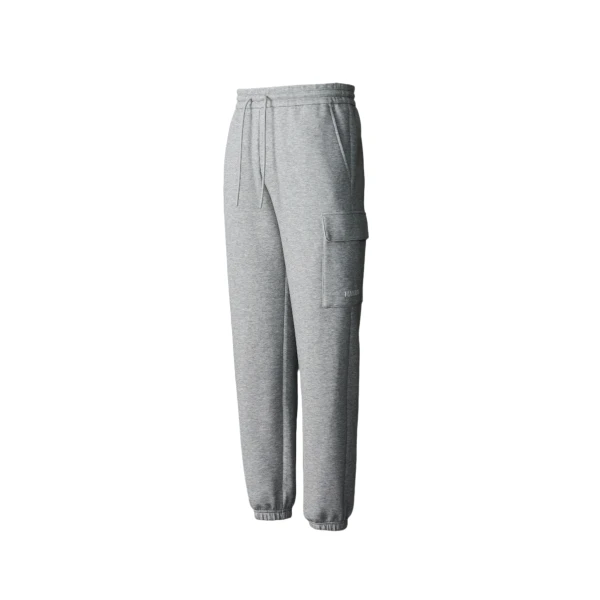 Mackage Marvin-R Double Face Jersey Cargo Sweatpants in Light Grey Mix