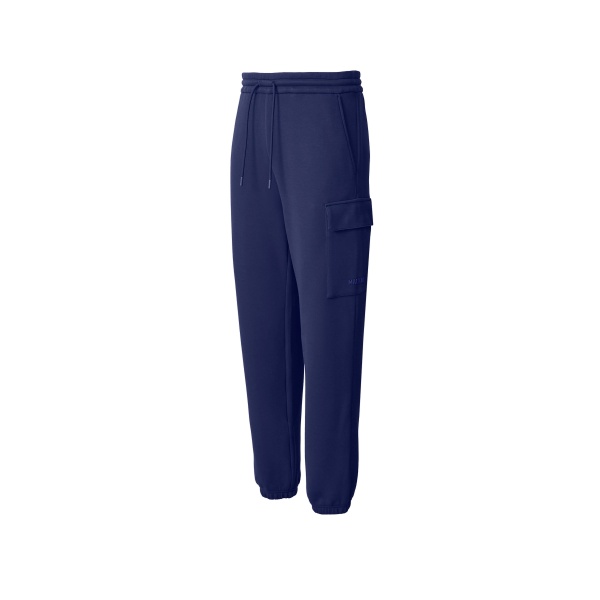 Mackage Marvin-R Double Face Jersey Cargo Sweatpants in Mineral Blue
