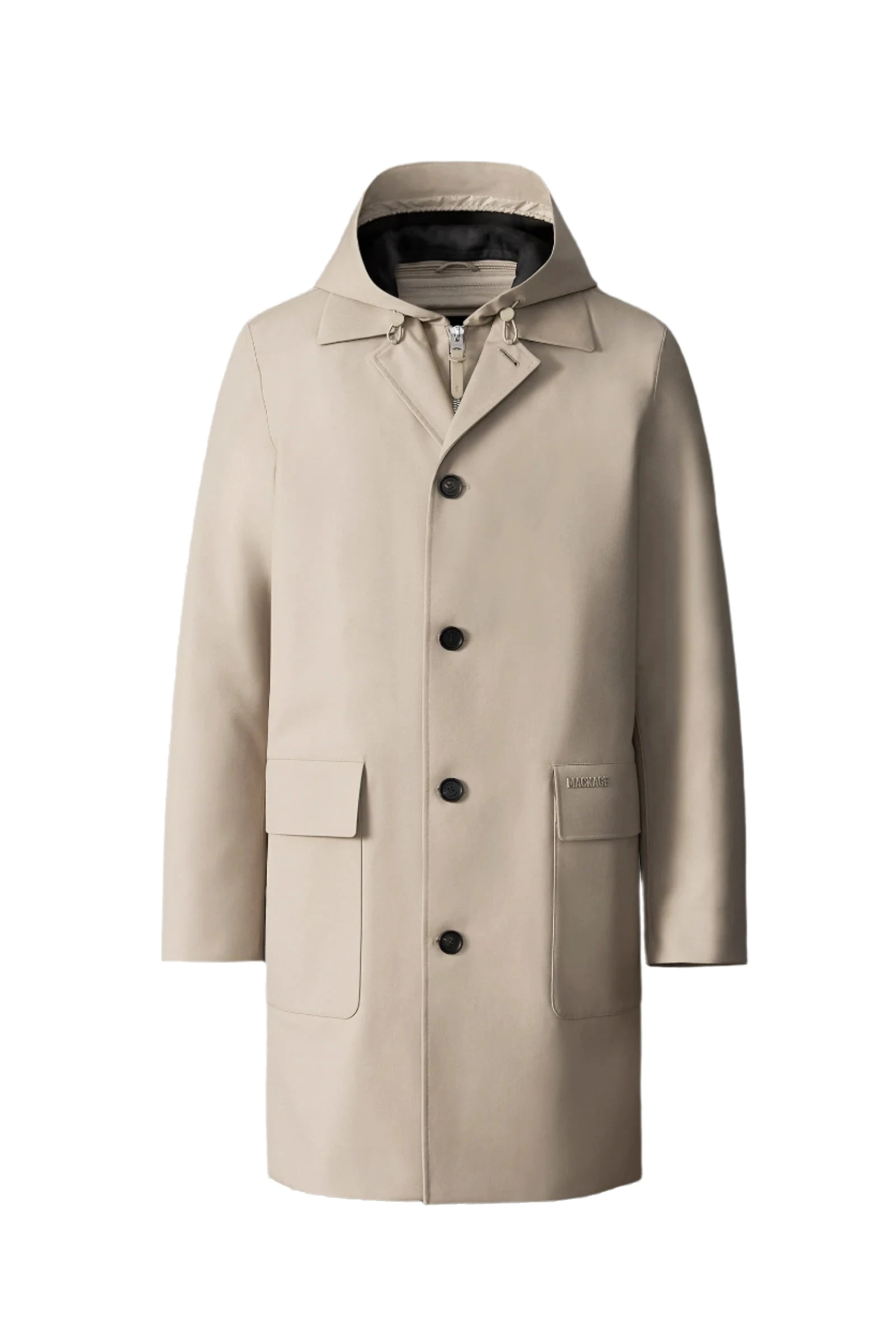 Mackage Mathias 3-In-1 Balmacaan Coat in Light Camel Mackage Mathias 3-In-1 Balmacaan Coat in Light Camel