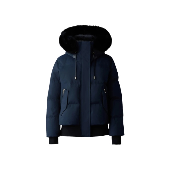 Mackage Nefi-BX Down Jacket in Navy