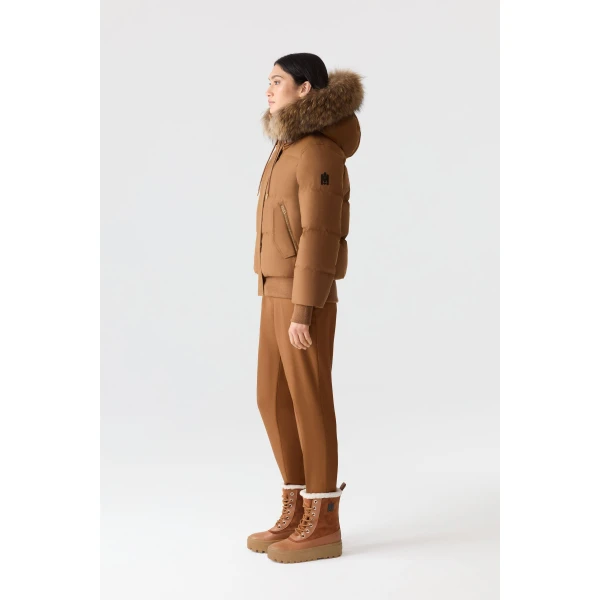 Mackage Nefi-F Down Jacket in Earth Brown