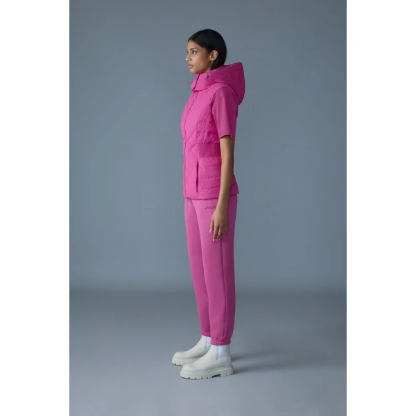 Mackage Nev-R Double-Face Jersey Sweatpants in Azalea
