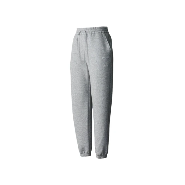 Mackage Nev-R Double-Face Jersey Sweatpants in Light Grey Mix