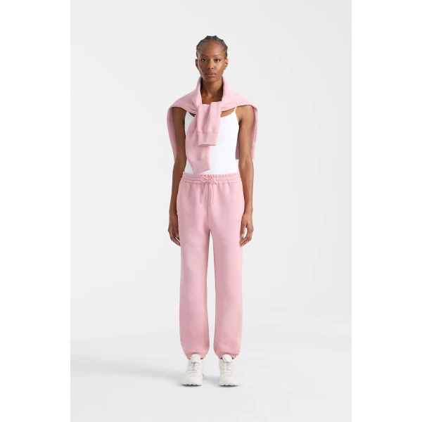 Mackage Nev-R Double-Face Jersey Sweatpants in Soft Pink