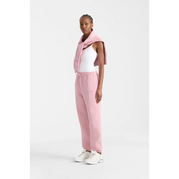 Mackage Nev-R Double-Face Jersey Sweatpants in Soft Pink