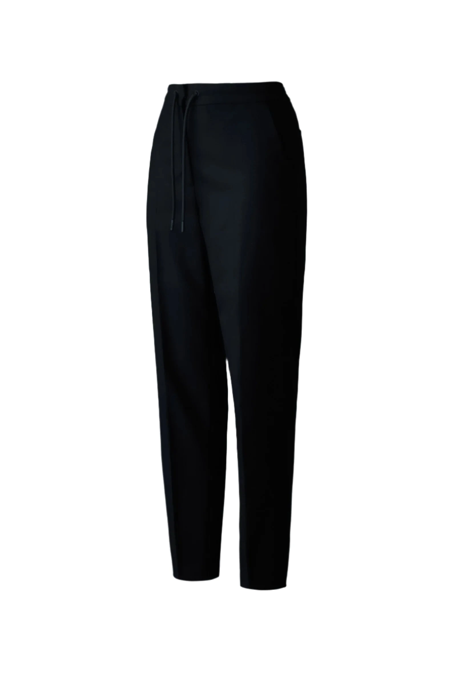 Mackage Nidya-Z Straight Pleated Pants in Black mackage nidya-z straight pleated pants