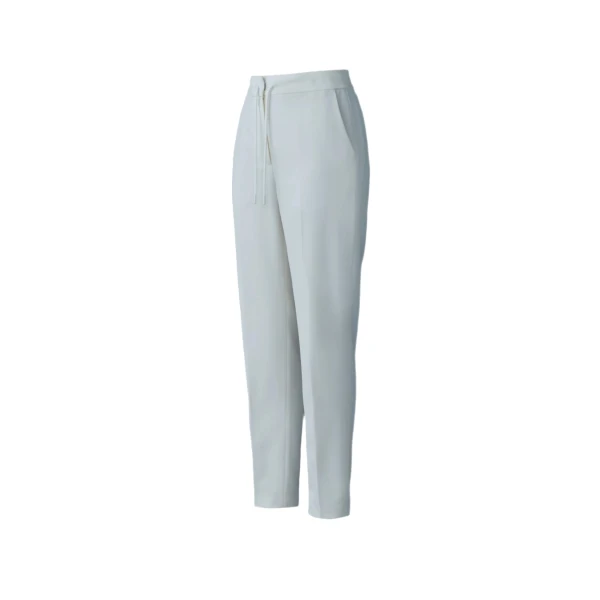 Nidya-Z Straight Pleated Pants in Cream