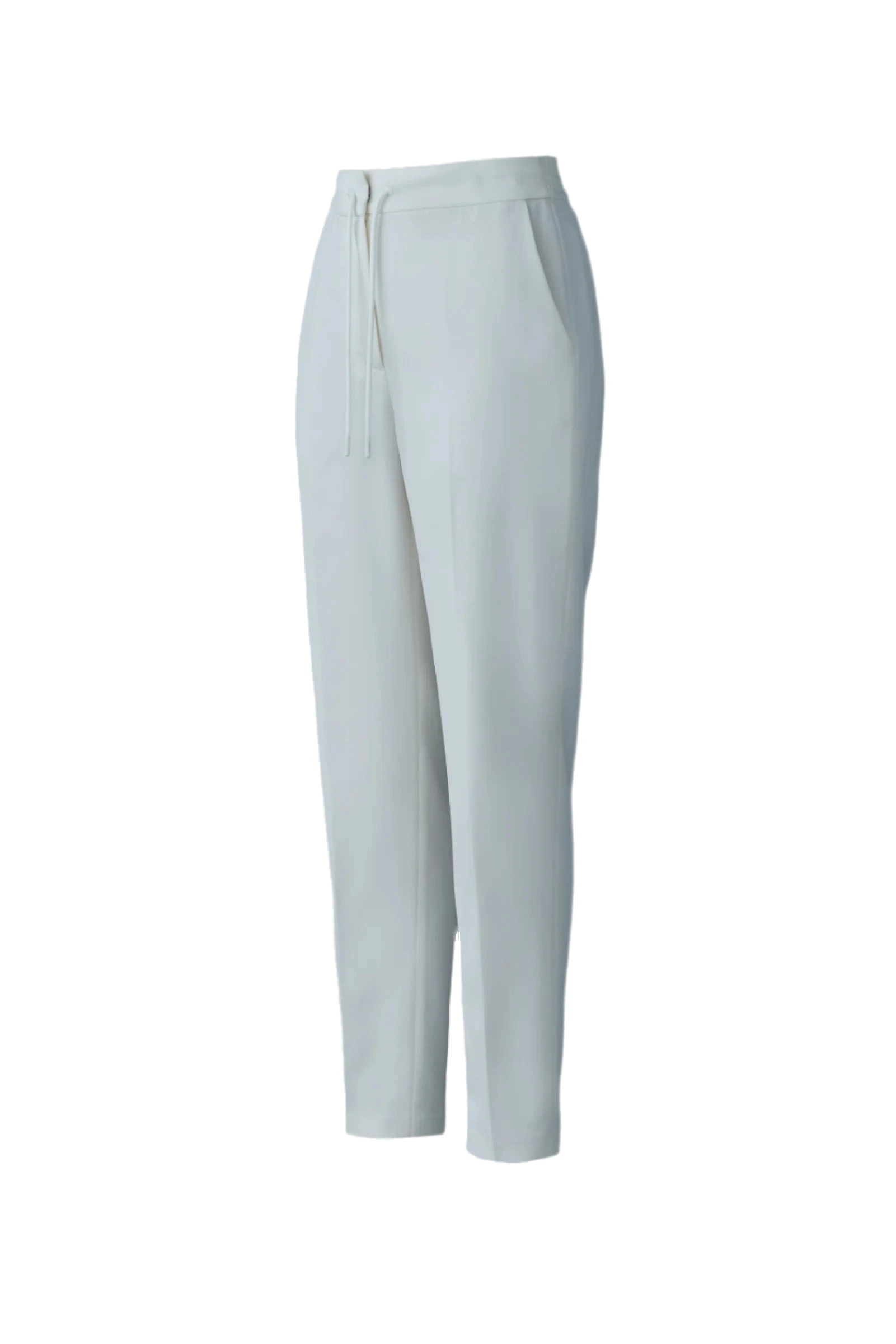 Mackage Nidya-Z Straight Pleated Pants in Cream mackage nidya-z straight pleated pants