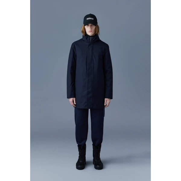 Mackage Roland 2-In-1 Down Parka in Navy