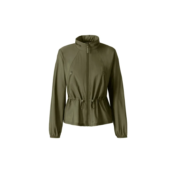Roxy-SC Lightweight Rain Jacket in Light Military