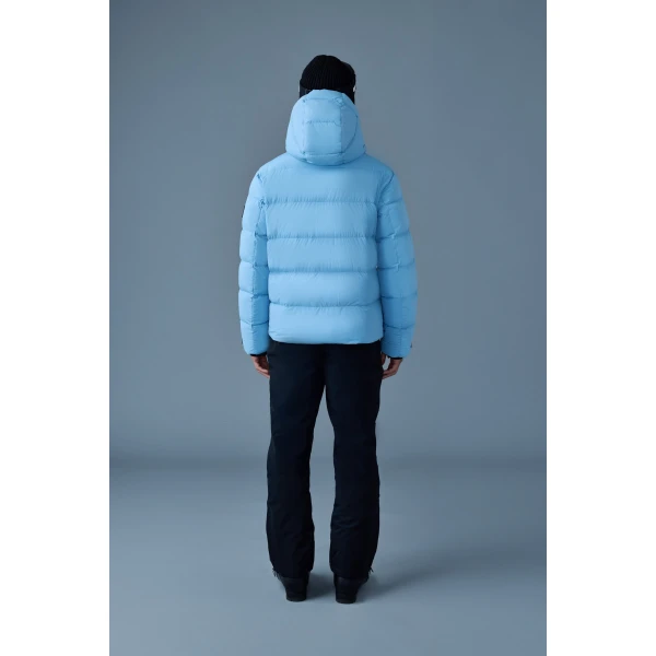Mackage Samuel-SKI Medium Down Jacket in Sky Blue
