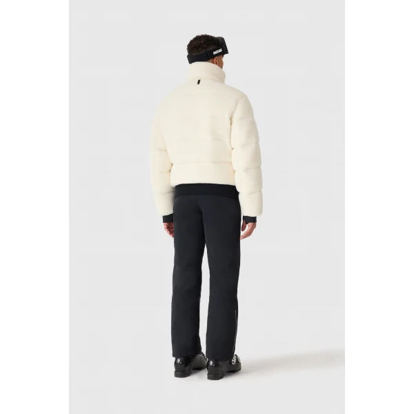 Mackage Shepard Down Teddy Jacket in Cream