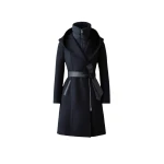 Mackage Shia-SLB 2-In-1 Double-Face Wool Coat in Black Mackage Shia-SLB 2-In-1 Double-Face Wool Coat in Black