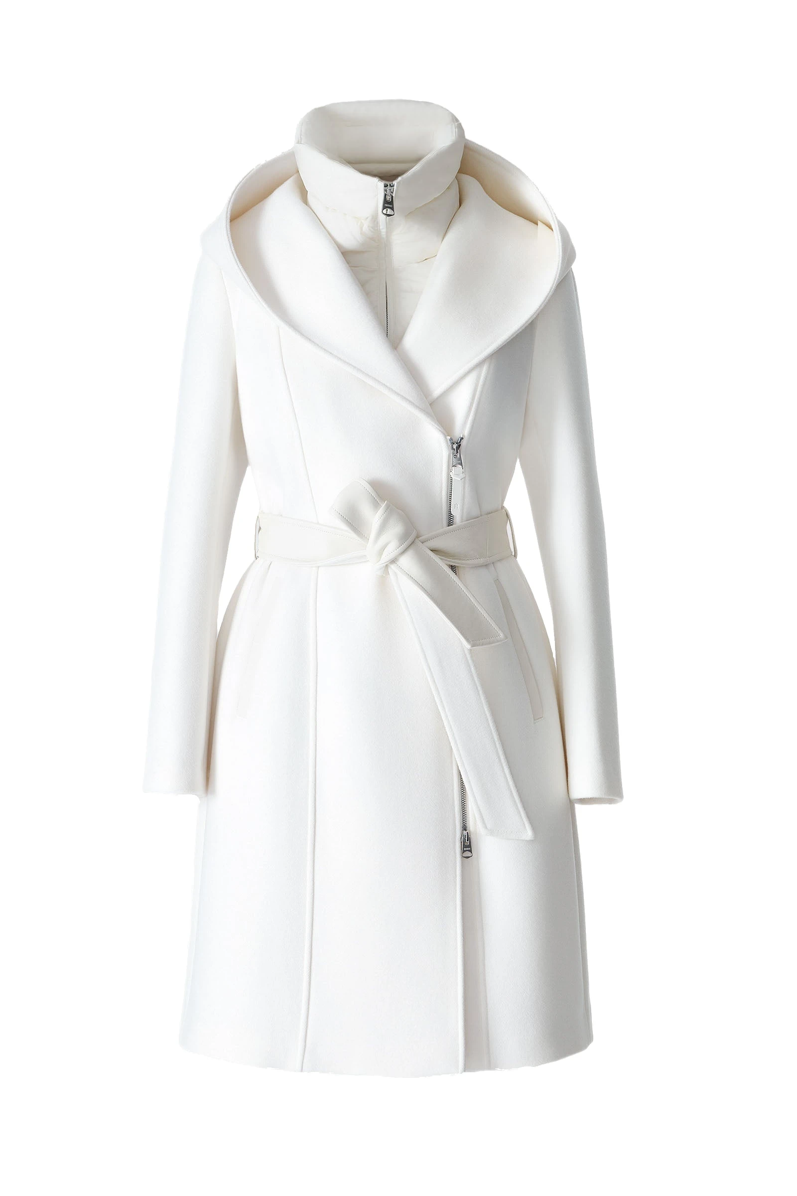 Mackage Shia-SLB 2-In-1 Double-Face Wool Coat in Cream Mackage Shia-SLB 2-In-1 Double-Face Wool Coat in Cream