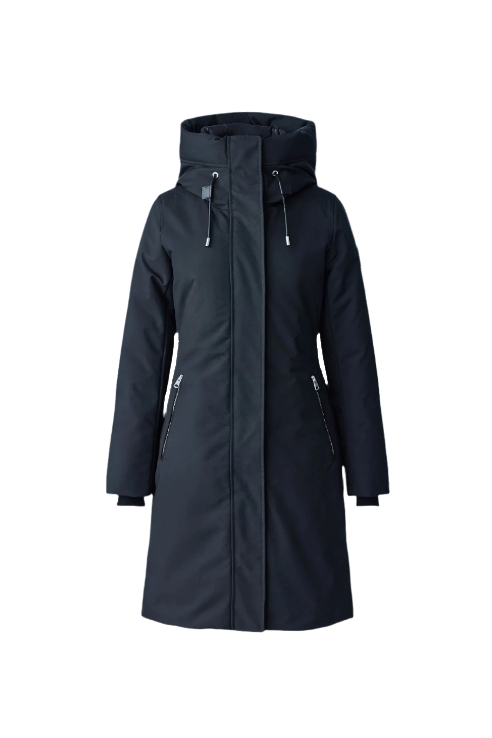 Mackage Shiloh-NF 2-In-1 Fitted Down Coat in Black mackage shiloh-nf 2-in-1 fitted down coat
