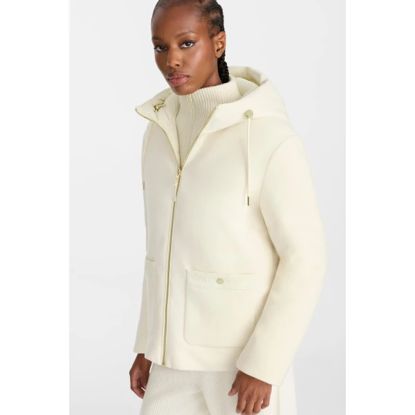 singa reversible recycled nylon jacket cream