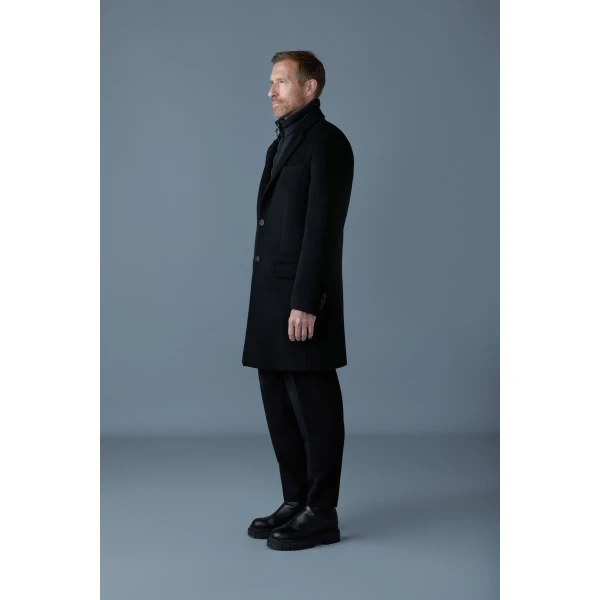 Mackage Skai-SLB 3-In-1 Wool Coat in Black