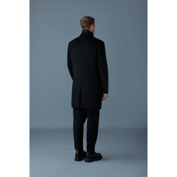 Mackage Skai-SLB 3-In-1 Wool Coat in Black